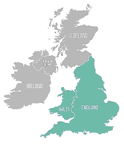 Uk map