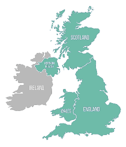 Uk map