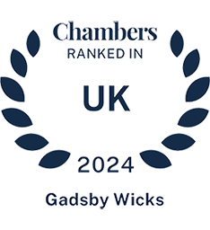 UK Chambers Ranked in 2024 - Gadsby Wicks